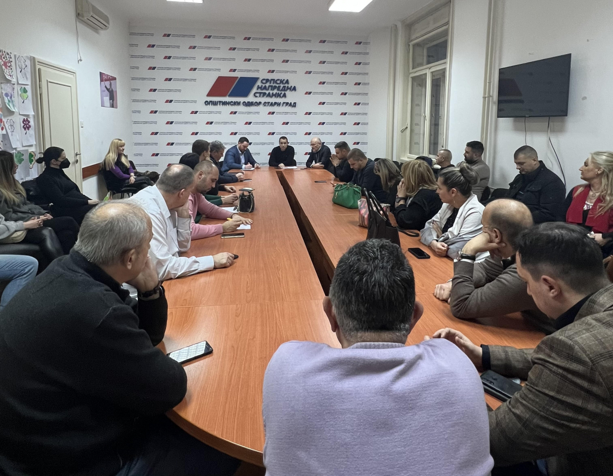 састанак ОО СНС Стари град